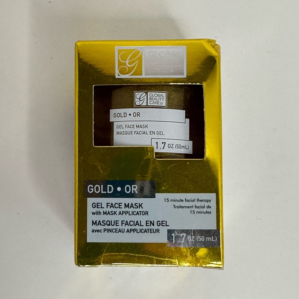 Gold Gel Face Mask